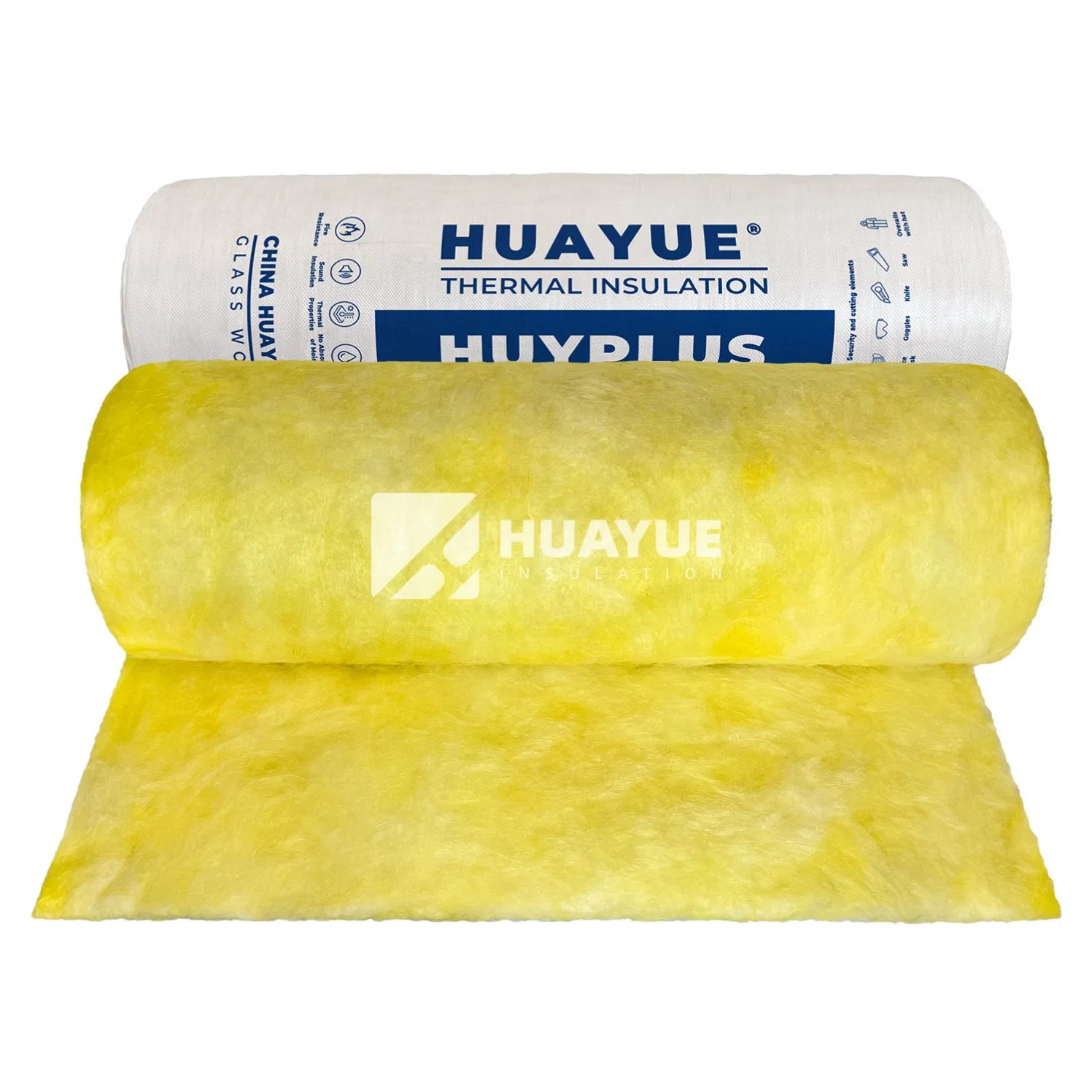 Fireproof Acoustic Insulation Fiberglass Blanket 3.5'' Thickness Lana De Vidrio R19 R30 R38 Soundproof Glass Wool Blanket