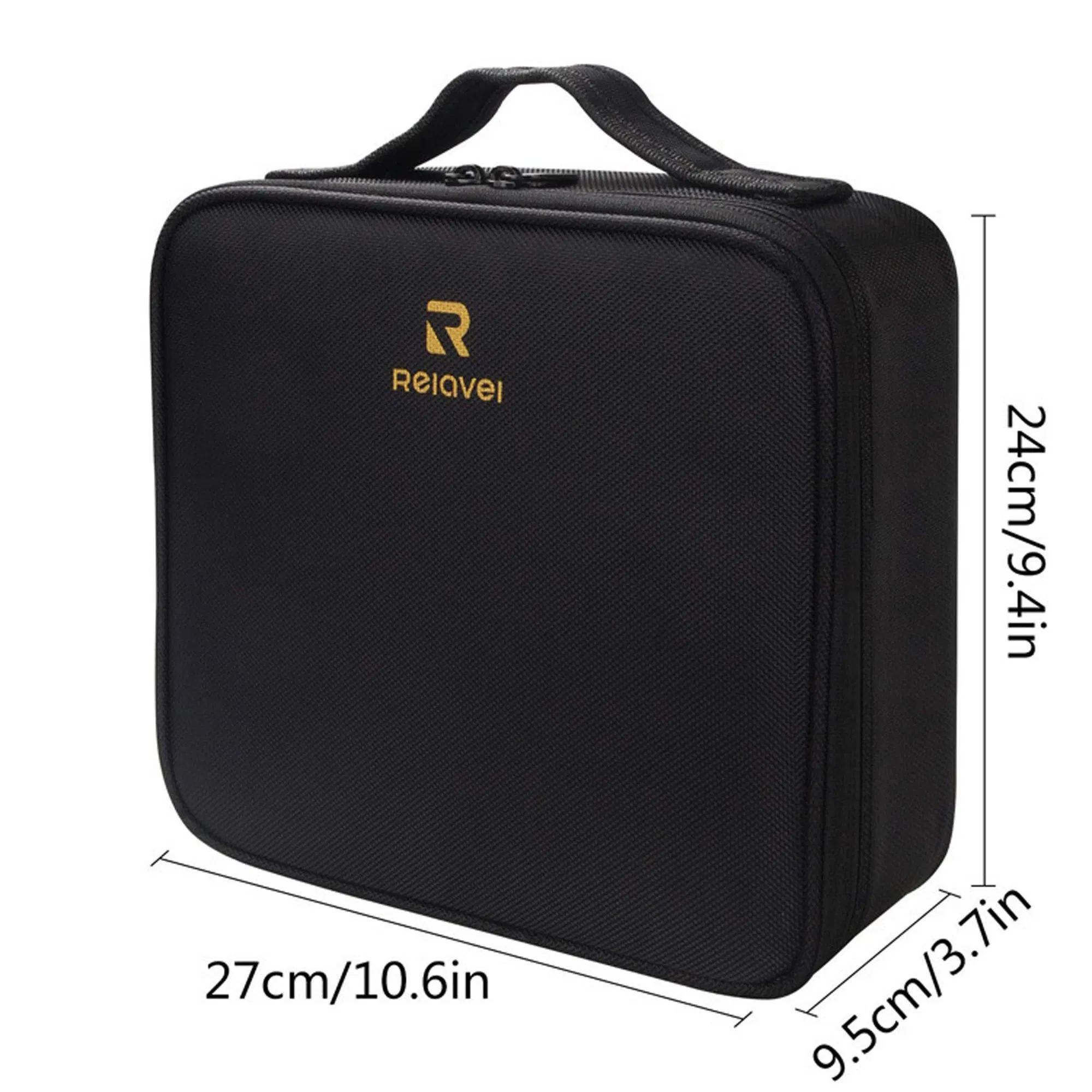 Travel Makeup Train Case Makeup Cosmetic Case Organizer Portable Artist Storage Bag