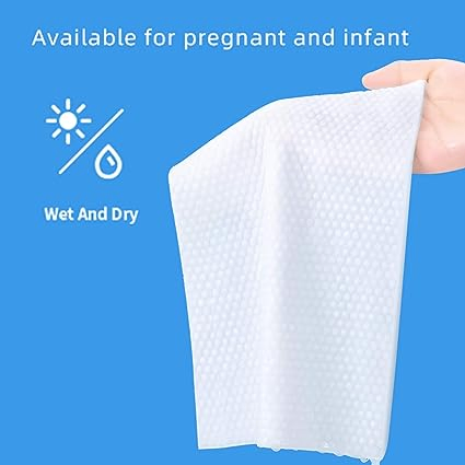 Compressed Travel Cleaning Wipes - Reusable Face Towels for on-The-Go