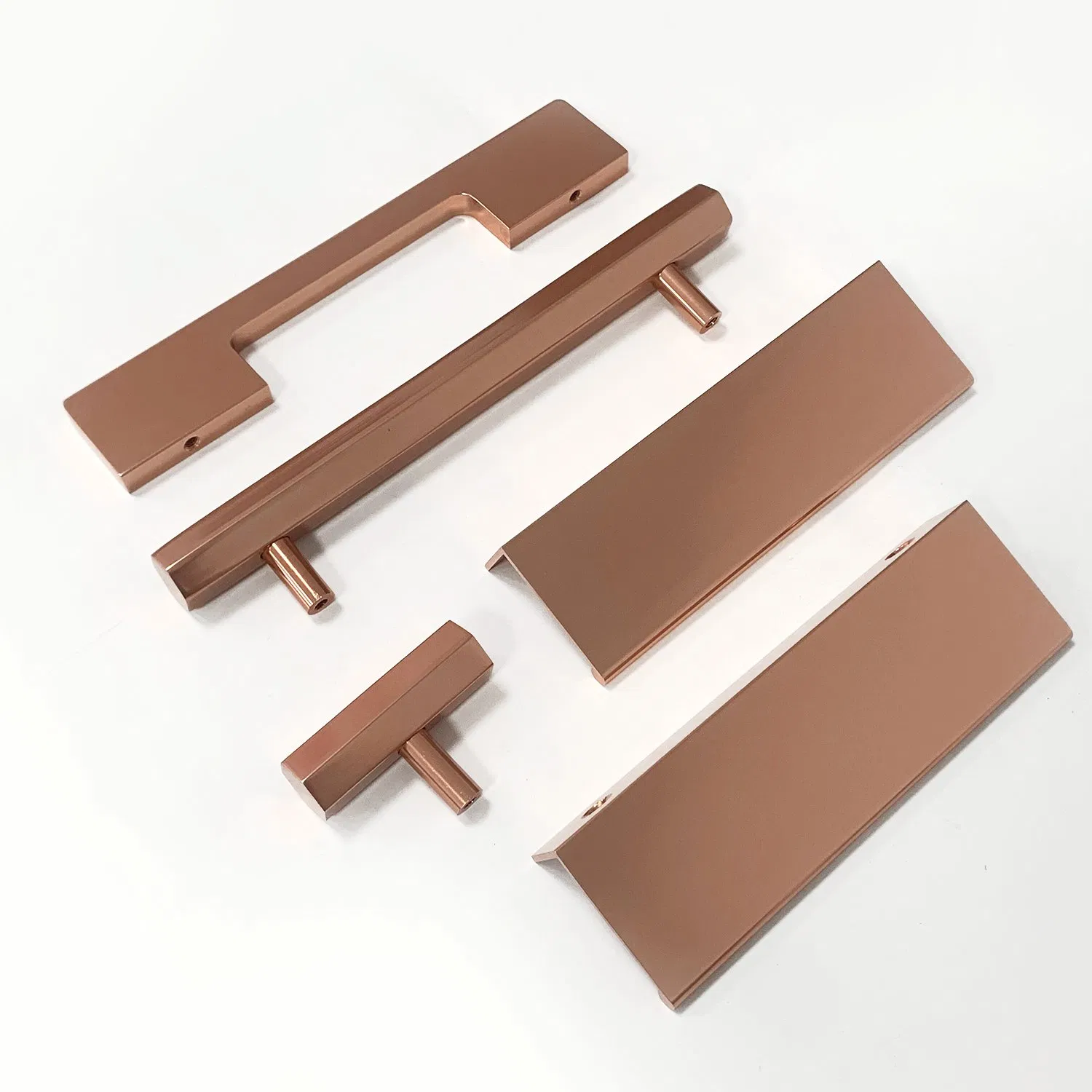 Kitchen Cabinet Handles, Rose Gold Drawer Pull Handles, Modern Cupboard Bow Pulls, Furniture Door Pull Handles, Wardrobe Door Long Handle, Aluminum Hardware