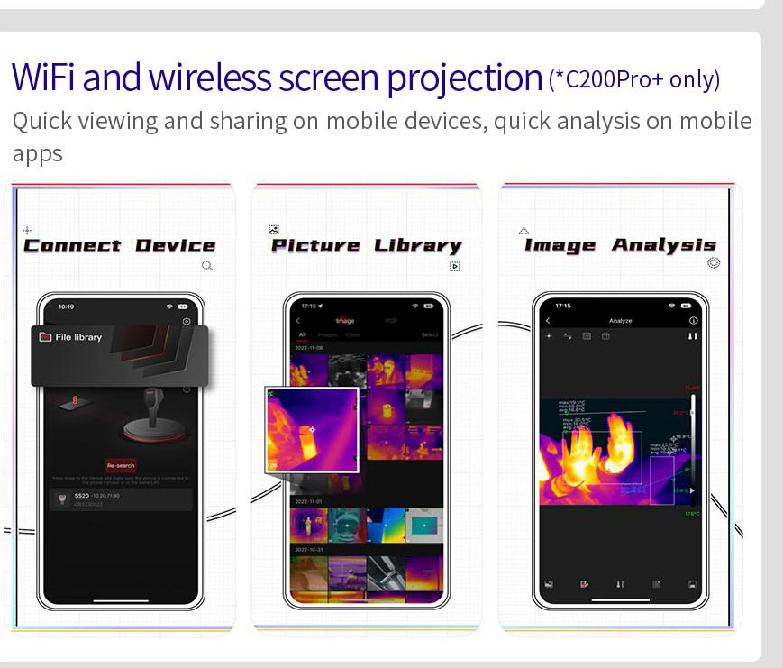 Night Vision Thermal Imager with PRO-Grade Thermal Imaging Functions