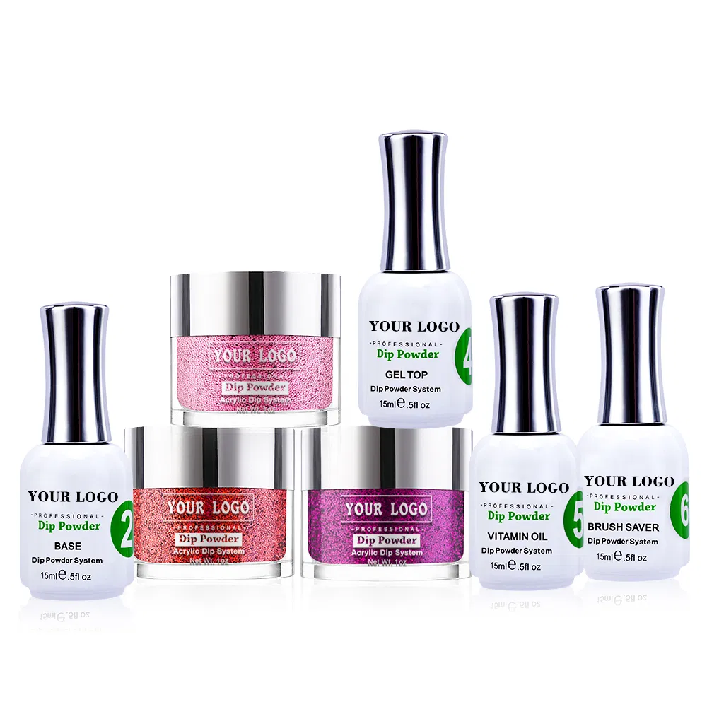 Feature 3 In1 Set Glitter Dipping Powder