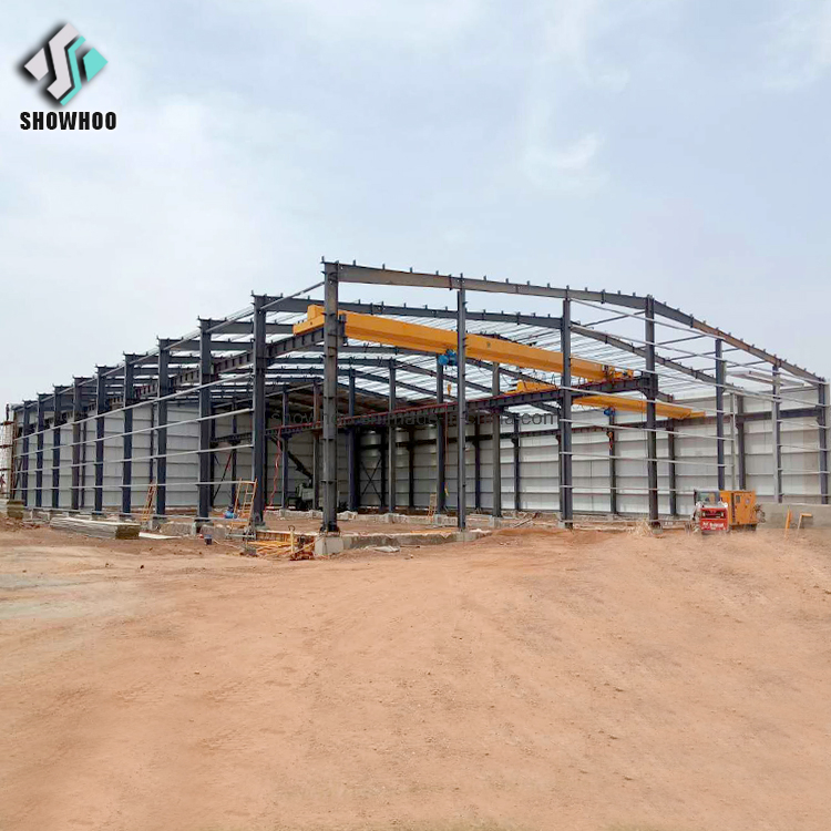 Cheap Steel Building Prefabricated Steel Structure Factory Building Prefab Warehouse Building Metal Building Construction Prefab Warehouse