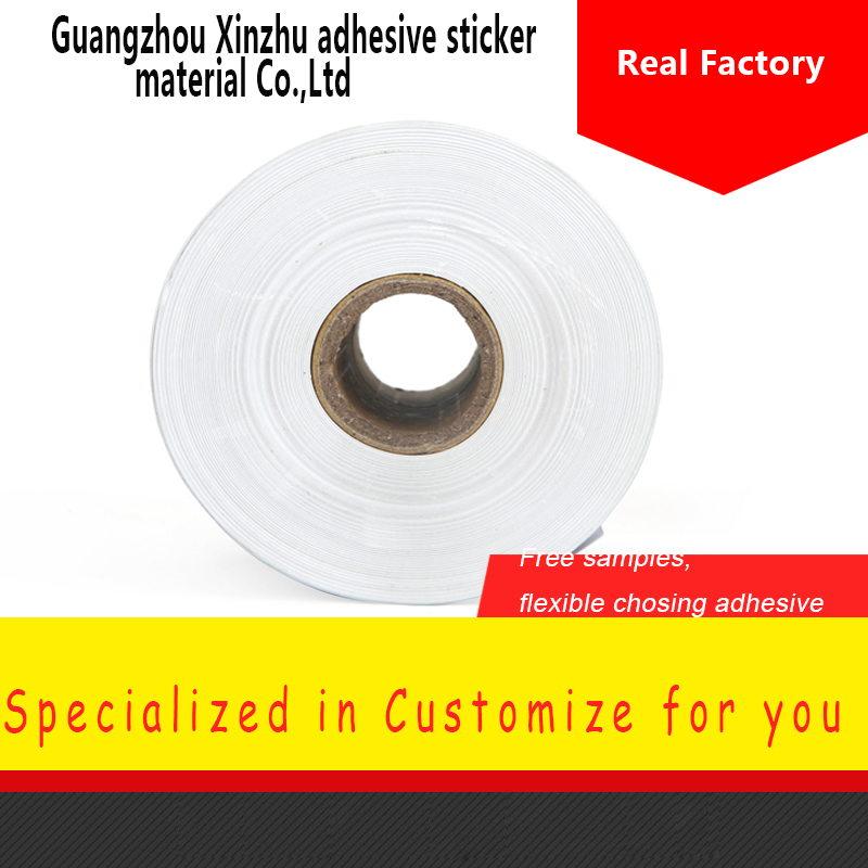 Factory Manufacture Top Coated Semi Gloss Paper Label Materials