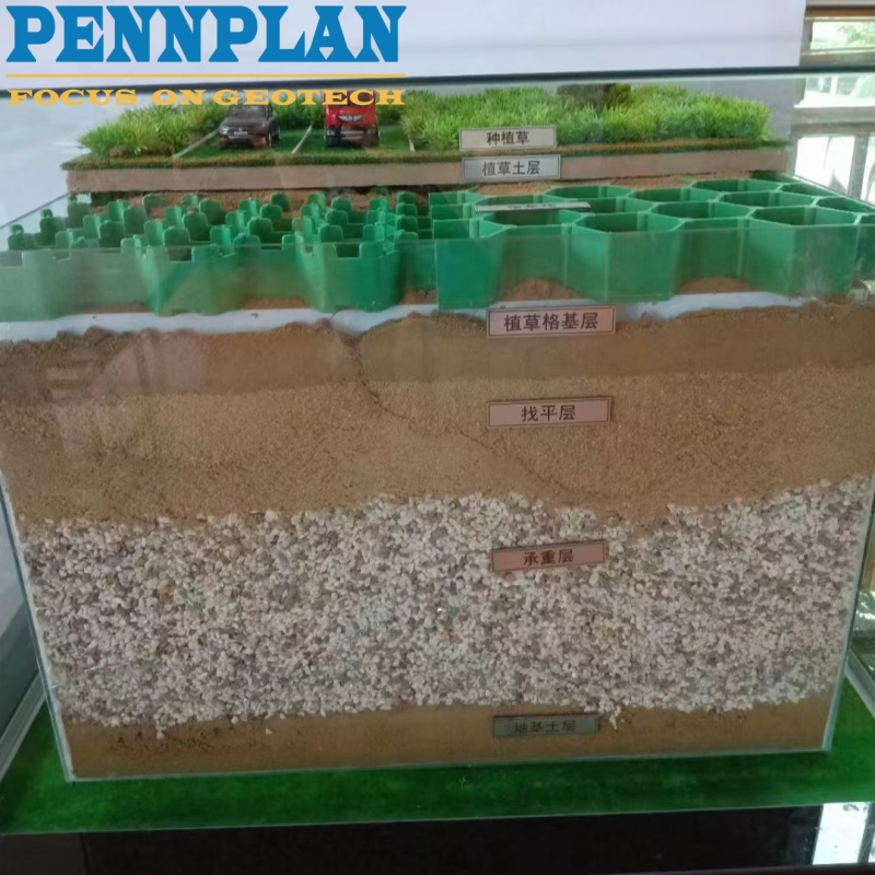 Ground Reinforcement System Plastic Grid Pavers for Driveway, Paddock