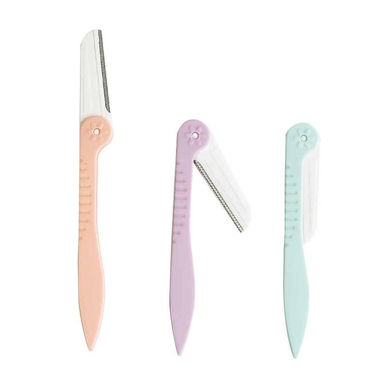 Hot Selling Eyebrow Razor Trimmer Sharp Face Blade Shaver Knife Eyebrow Razors