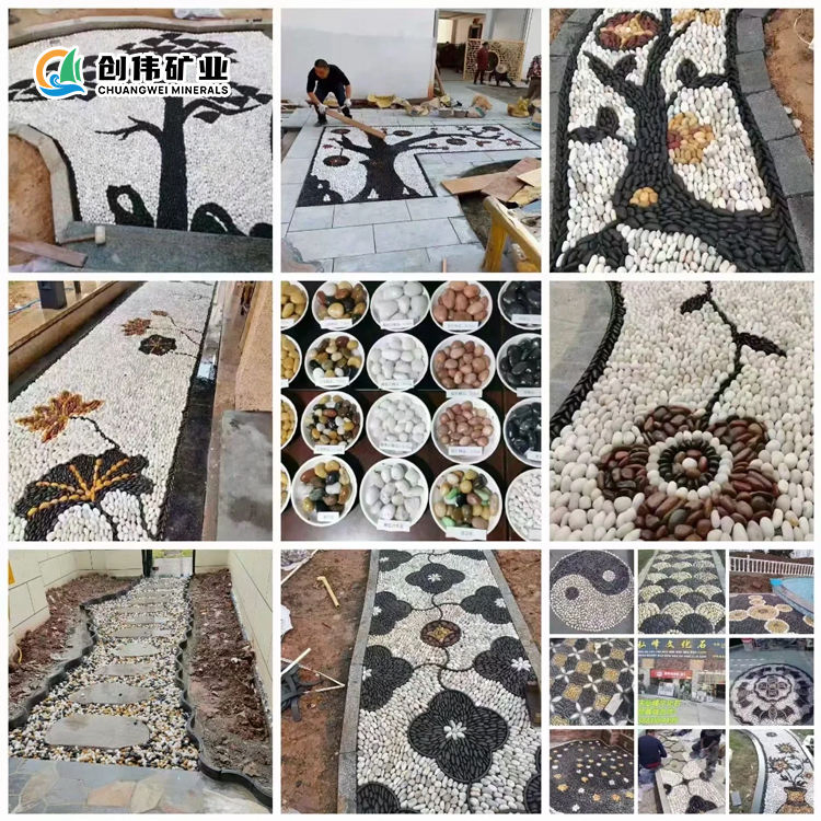 Premium Natural Polished Pebble Stones for Stunning Landscape Design