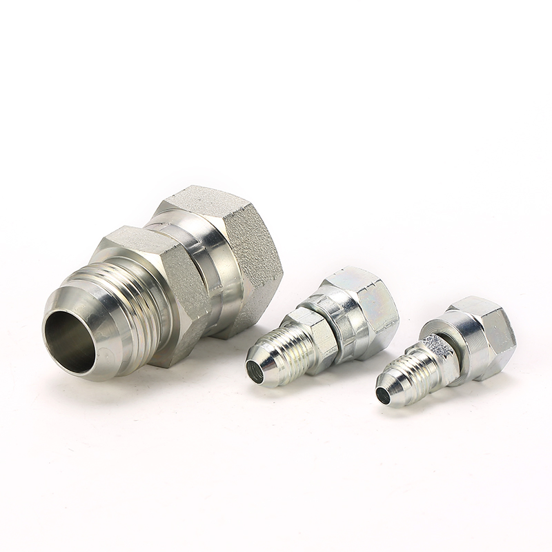 Переходник гидравлический JIC 74° с поворотной гайкой