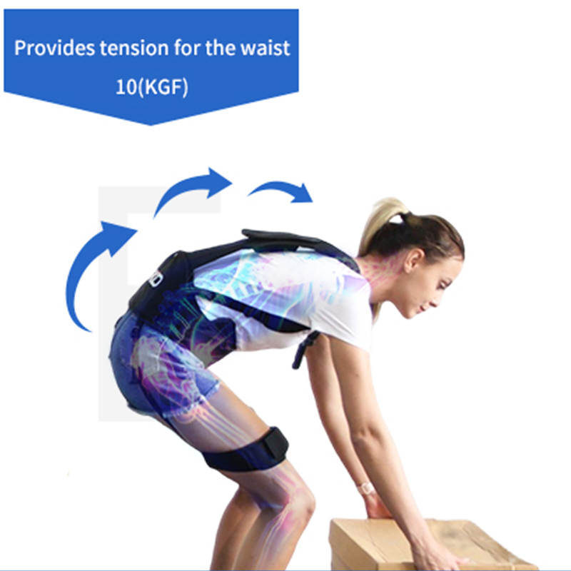 Soft Wearable Robotic Worker Exoskeleton Suit for Waist and Abdomen