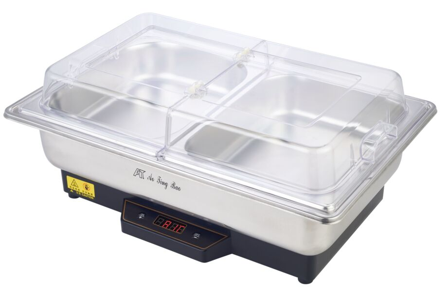 Commercial Kitchen Electric Appliance Food Heater Warmer Steamer Chafing Dish Stove