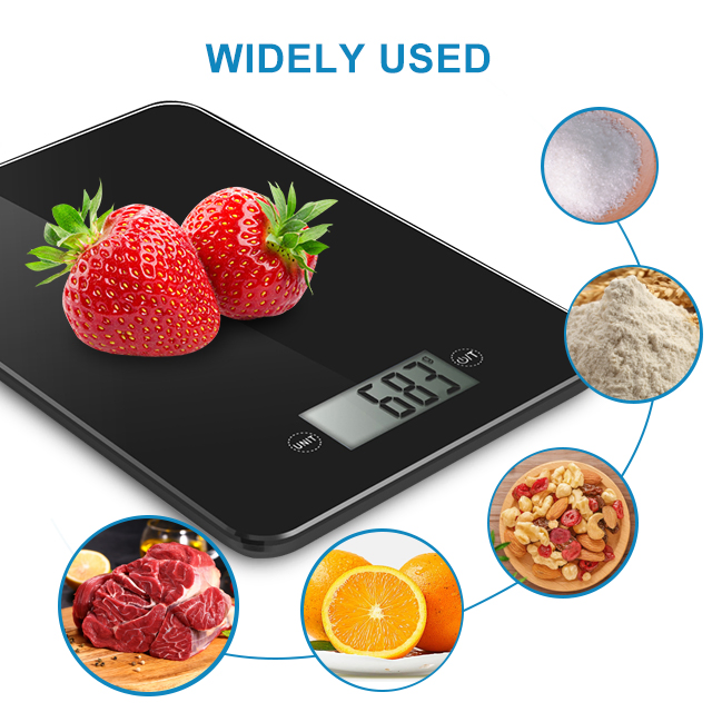 Кухонные весы электронные Digital Fruit с закаленным стеклом