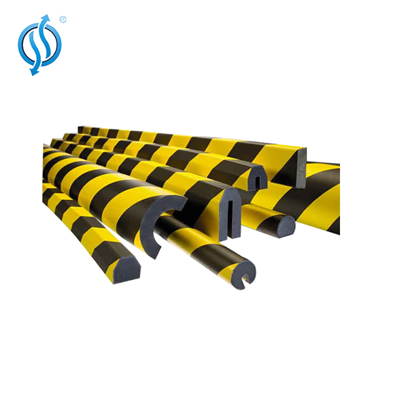 Warning Protection Polyurethane Foam Edge Guard Bar PU Plastic Corner Edging Strip