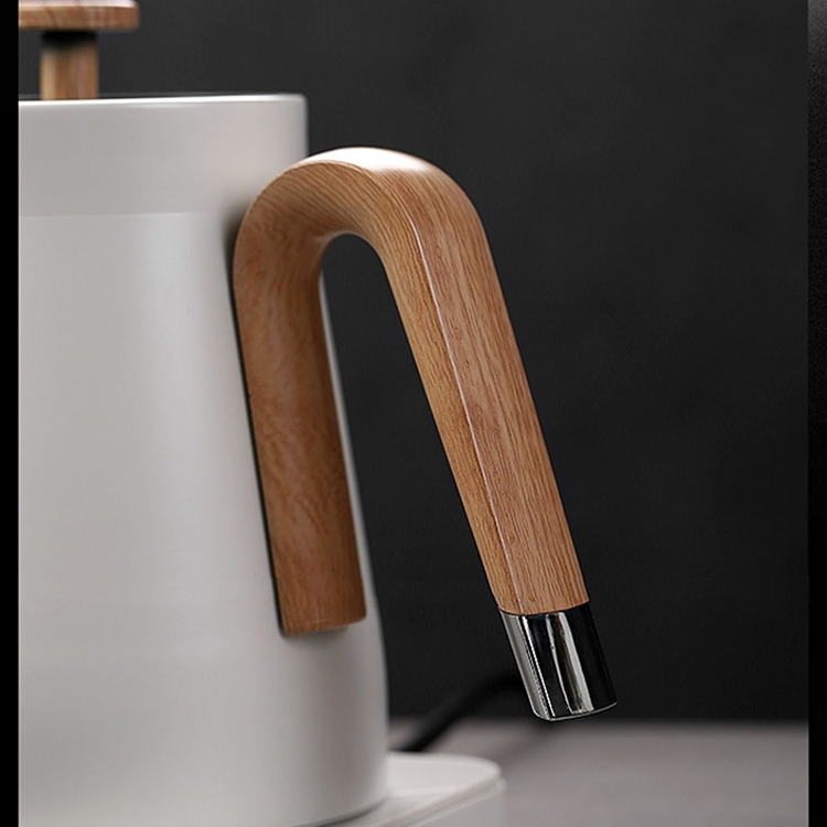 Long Narrow Spout Drip Smart Coffee Gooseneck Heater 800ml Stainless Steel Electric Pour-Over Coffee Maker Drip Coffee Pot