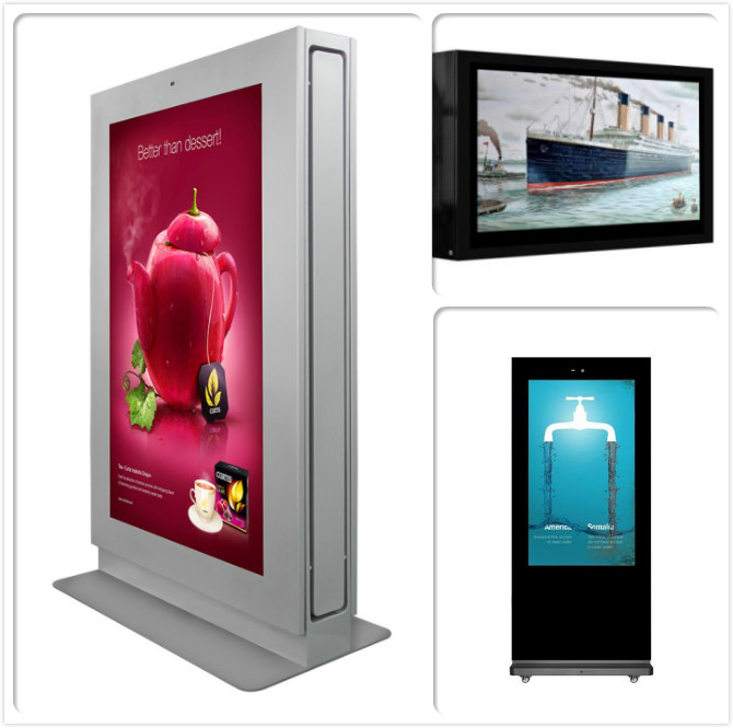 Медиаплеер для цифровых вывесок 4K 55 дюймов IP65