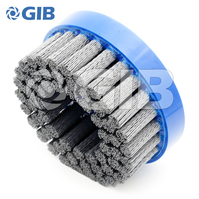 DOT Style Abrasive Nylon Disc Brush Deburring Tools