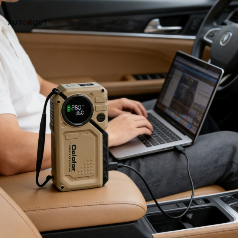 Wireless Tire Inflator for Household Vehicles and Everyday Travel