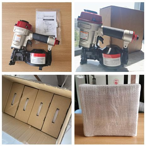 Пневматический гвоздезабиватель CRN45A для каркасных работ