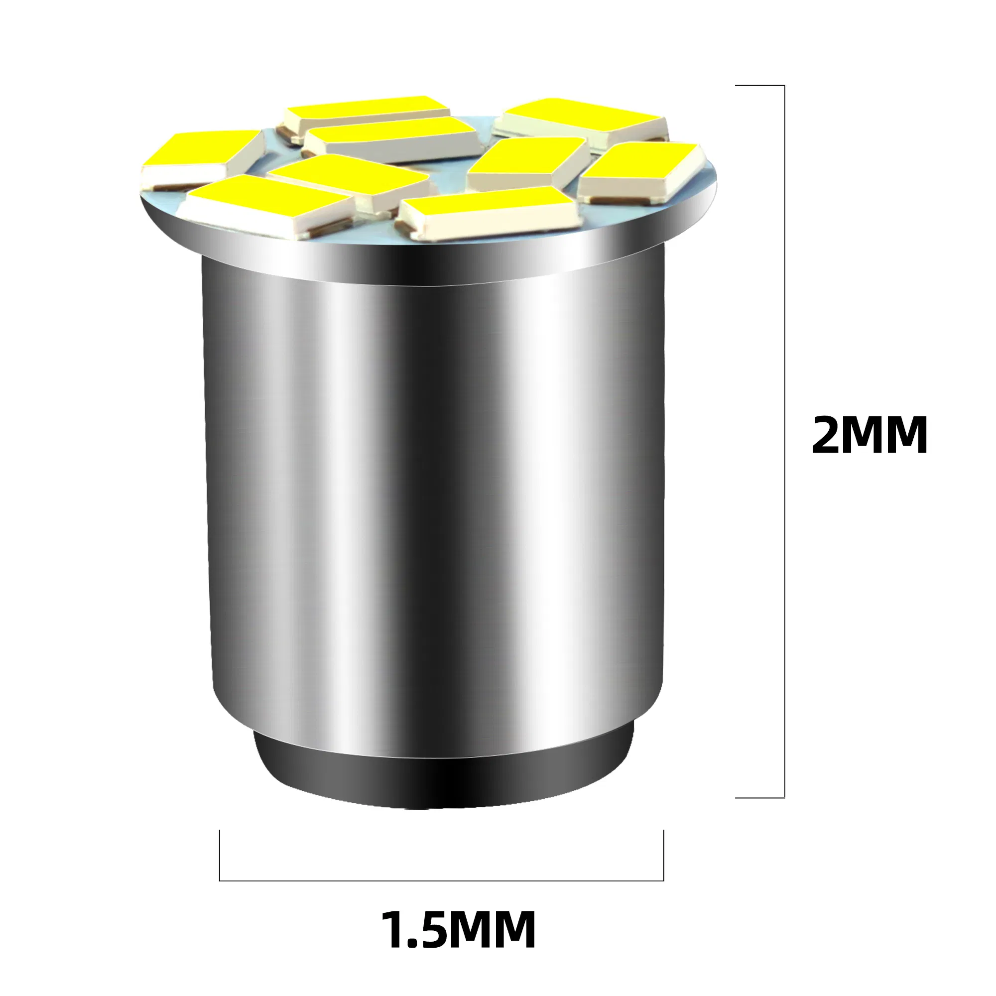 Белая светодиодная лампа 12V 1157 5730 9 Flashing для стоп-сигнала