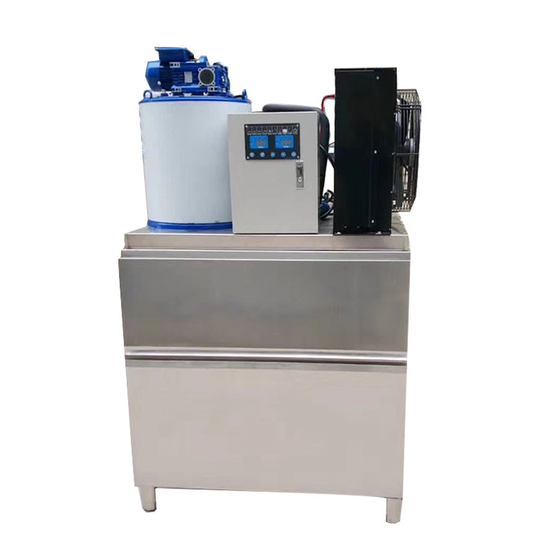 Popular High Efficiency 1000 L Per Huor Flake Ice Machine and Ice Maker