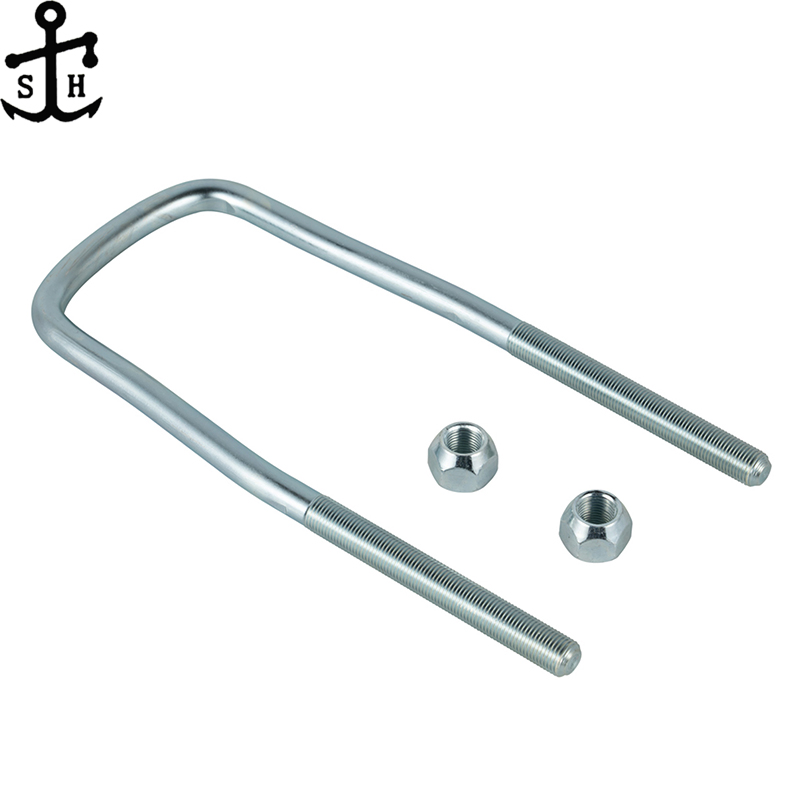 Автозапчасти: оцинкованные U-образные болты из углеродистой стали