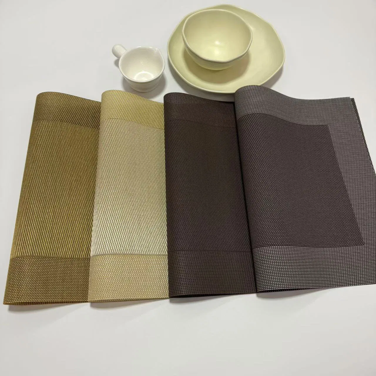 New Products Square Frame Eco-Friendly Simple Thermal Insulation Placemats