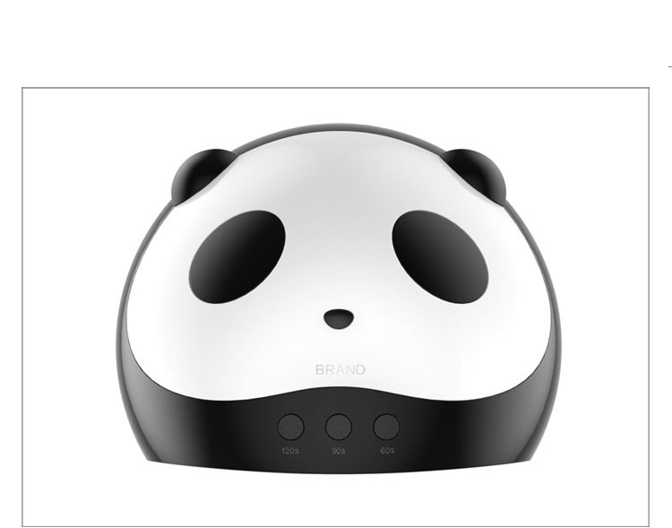 Cute Panda Design Sun Light Manicure Machine 36W LED UV Nail Lamp