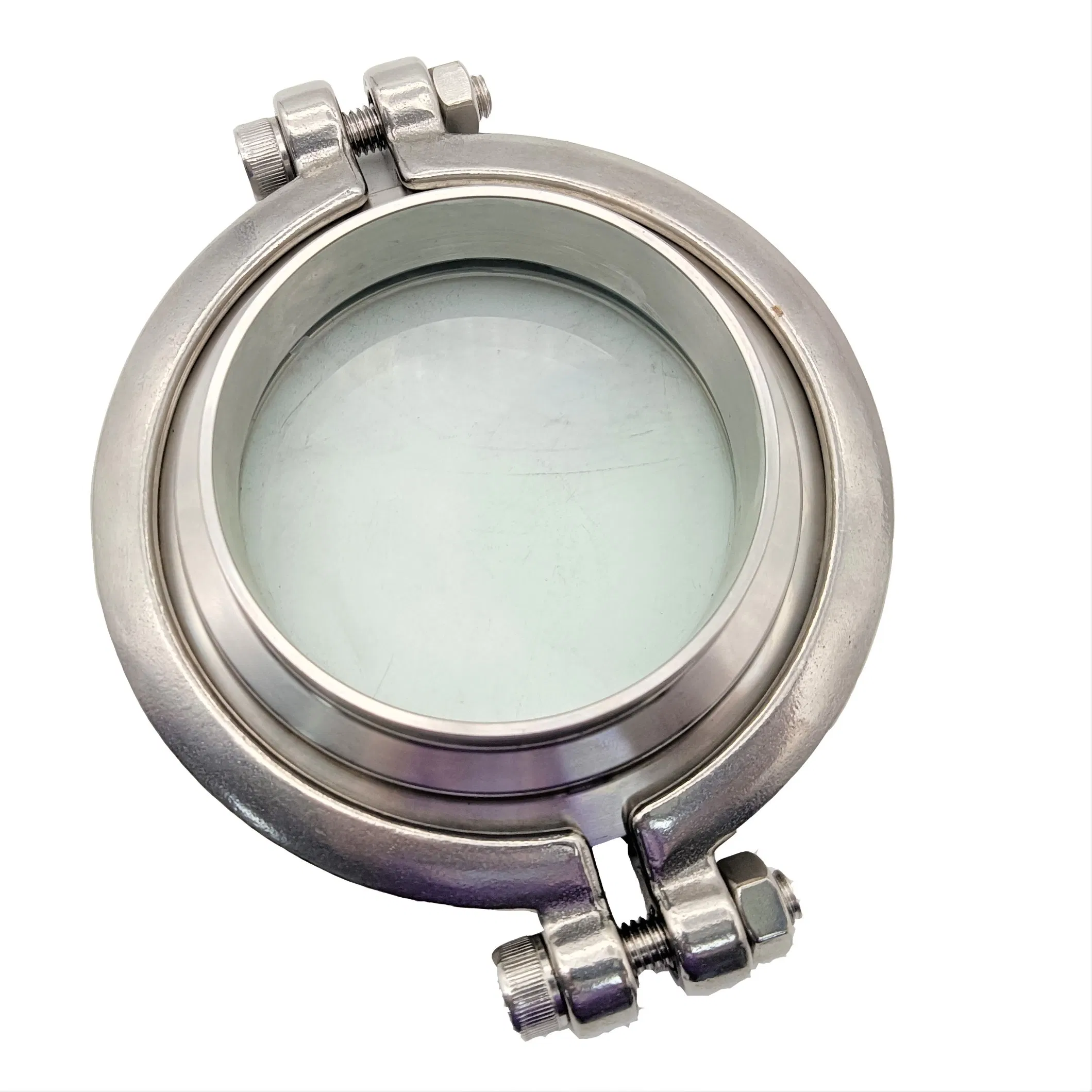 DN100 Sanitary Stainless Steel Food Grade Tri Clamp Type Weld Sight Glass