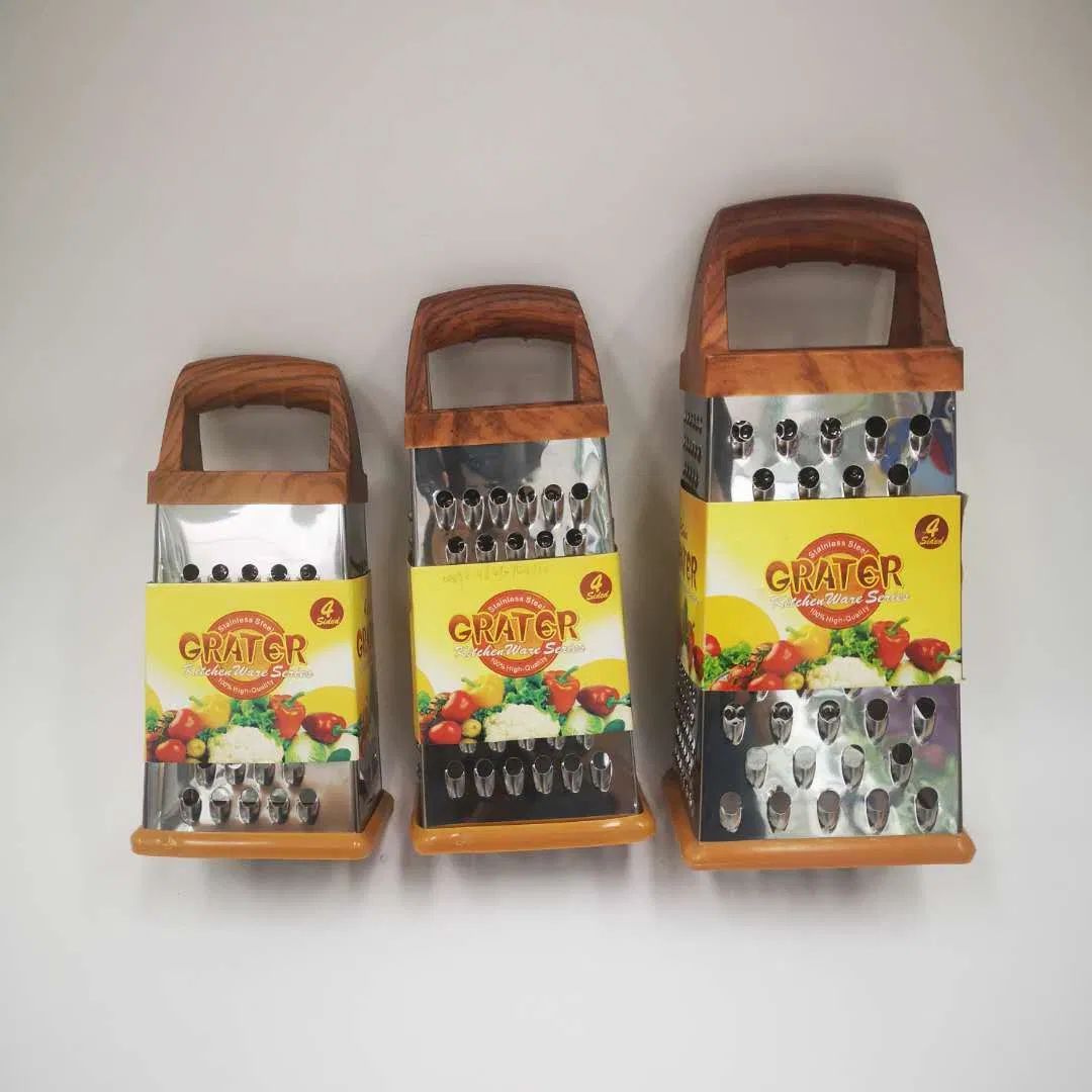 Деревянная 4-сторонняя тёрка для овощей и сыра