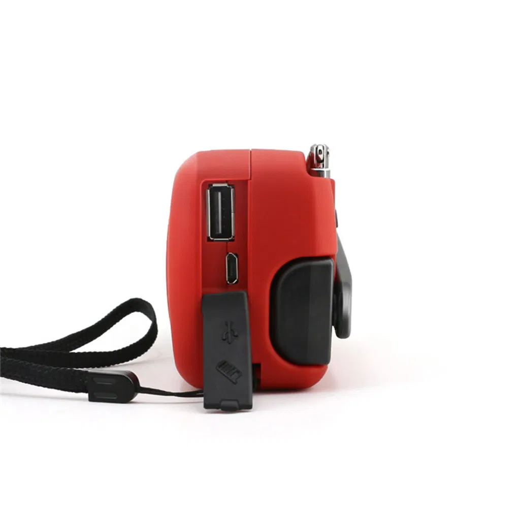 Портативное радио с фонариком, солнечной батареей и Power Bank