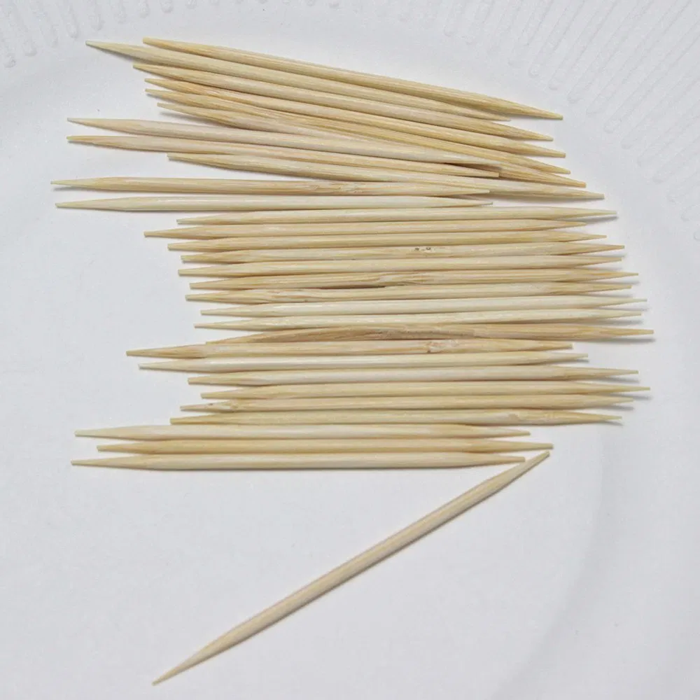 Manufacture Wholesale Customized Bamboo Disposable Toothpick