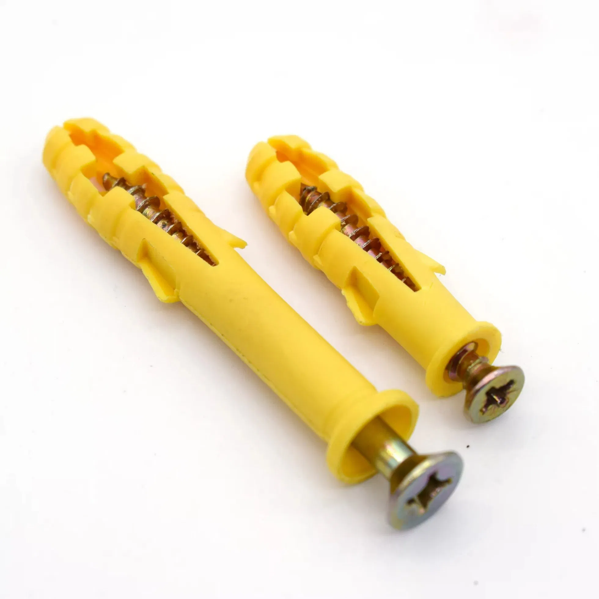 Пластиковый дюбель-анкер серый для стен и гипсокартона