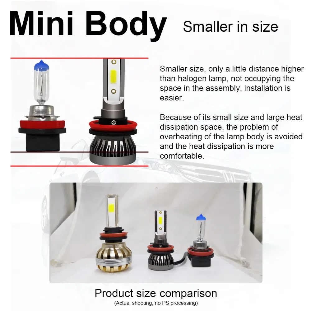 Противотуманная фара 30W Mini, безвентиляторная, универсальная