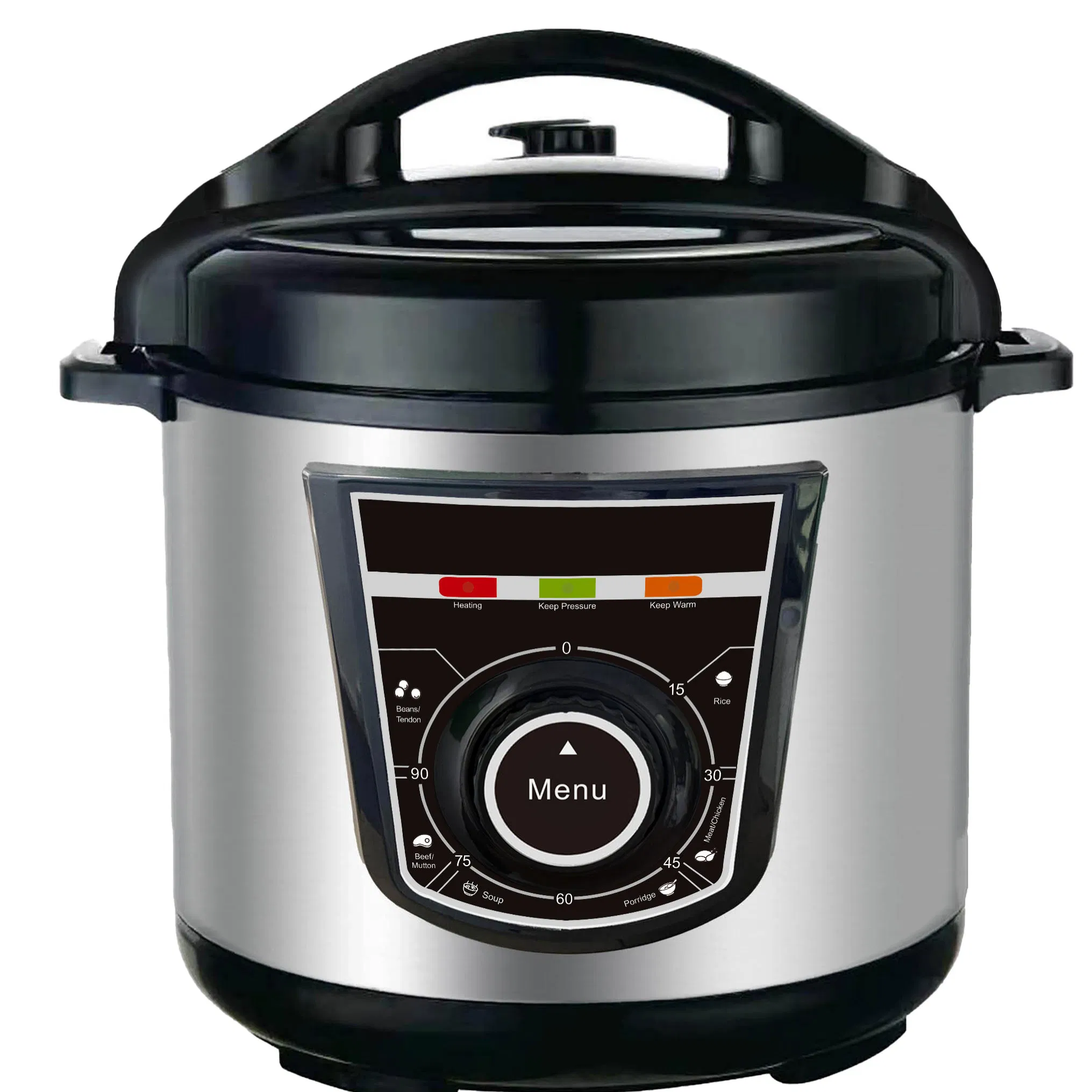 Sk Smart Electric Pressure Cooker Large Capacity Multifunction with Digital LCD Display and Stainless Steel Inner Pot