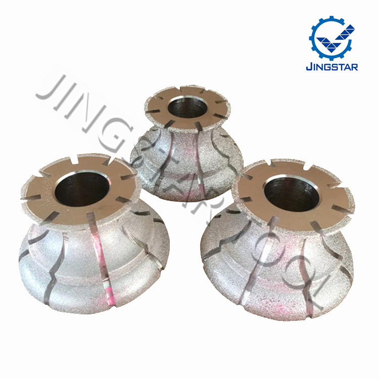 Marble Granite Round Edge Stone Electroplated Grinding Profile Wheels