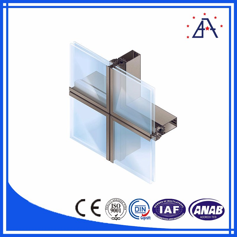 High Quality Standard Aluminum Curtain Wall