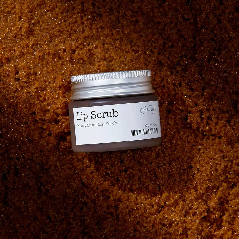 High Quality Custom Logo Natural Honey Sugar Lip Care Scrub Brightening Exfoliating Moisturizing Private Label Lip Scrub
