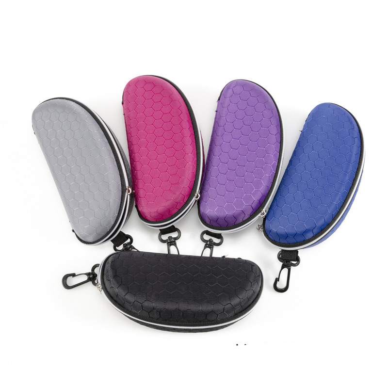 Wholesale Custom Logo Optical Glasses Case Glasses Zipper Big Sunglasses Packing Case Box