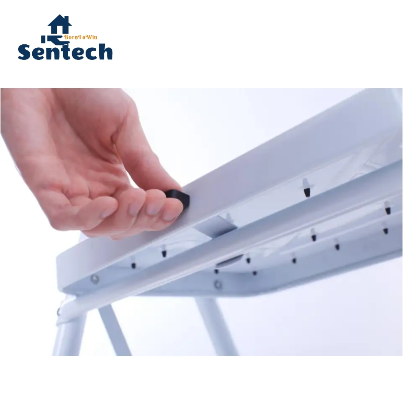 Top-Seller 3 Steps Round Tube Step Ladder Foldable Ladder with PP Mat and En14183 150kg