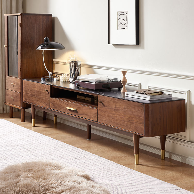 Шкаф массив черного ореха