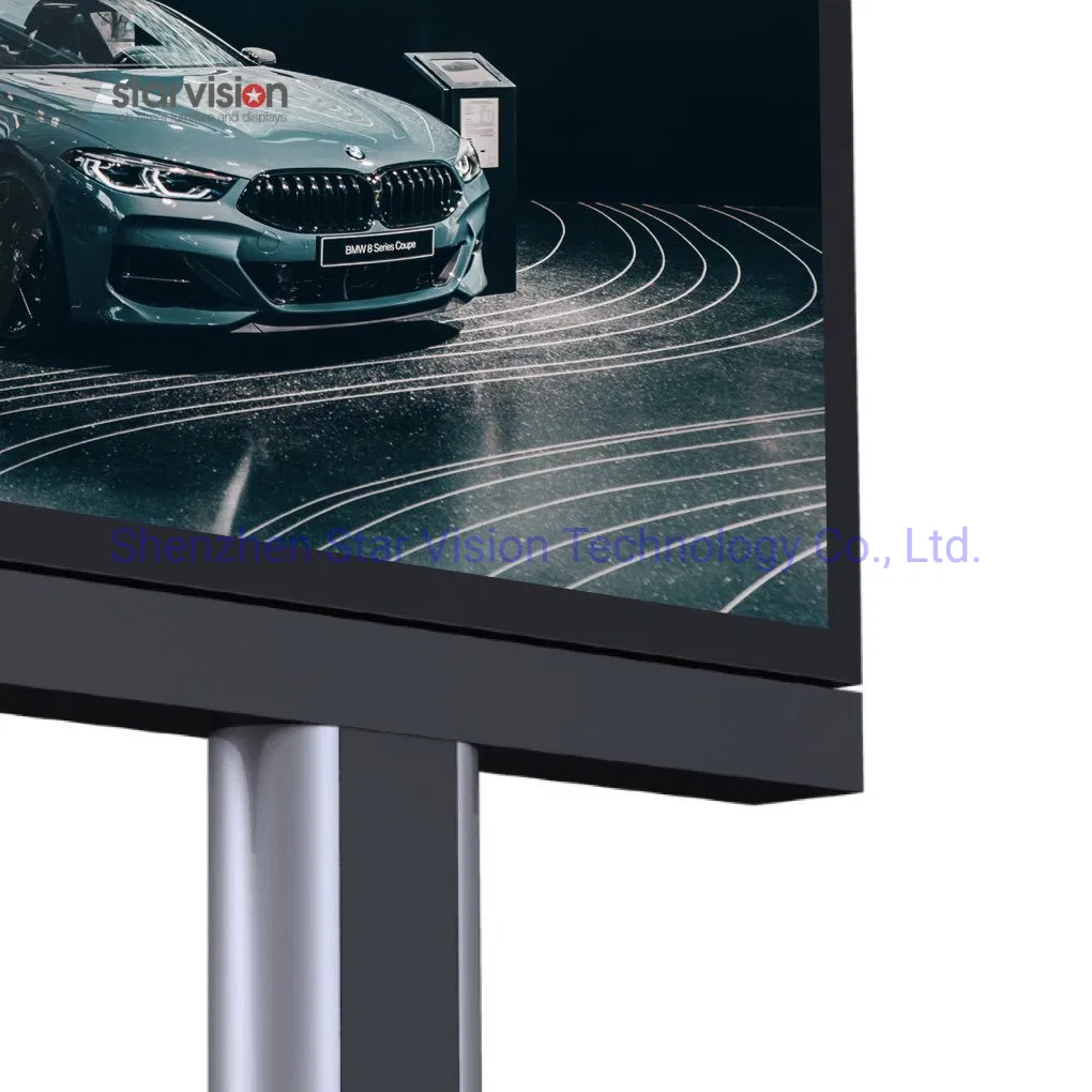 Galvanized Steel LED Backlit Outdoor Advertising Billboard Rolling Picture for Street