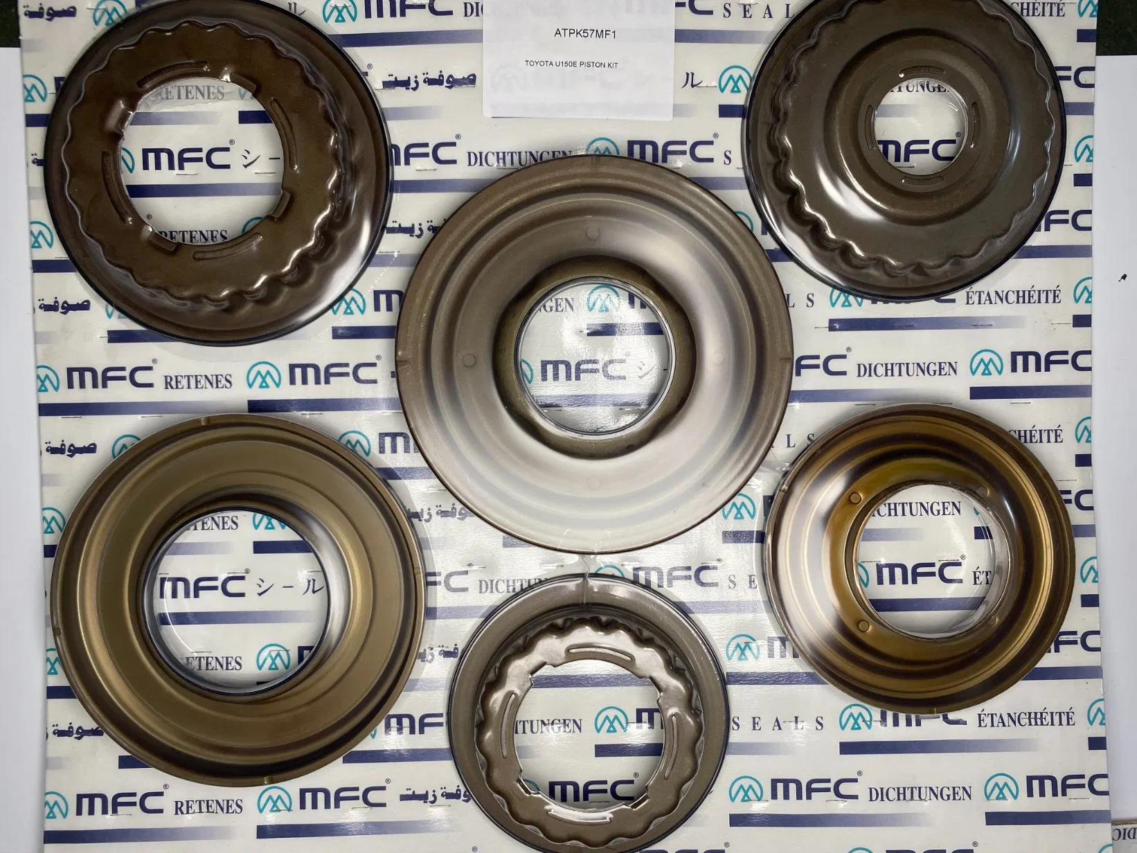 Комплект поршней автоматической коробки передач U660 U760e, 5 шт., для Toyota Camry, Highlander, Lexus