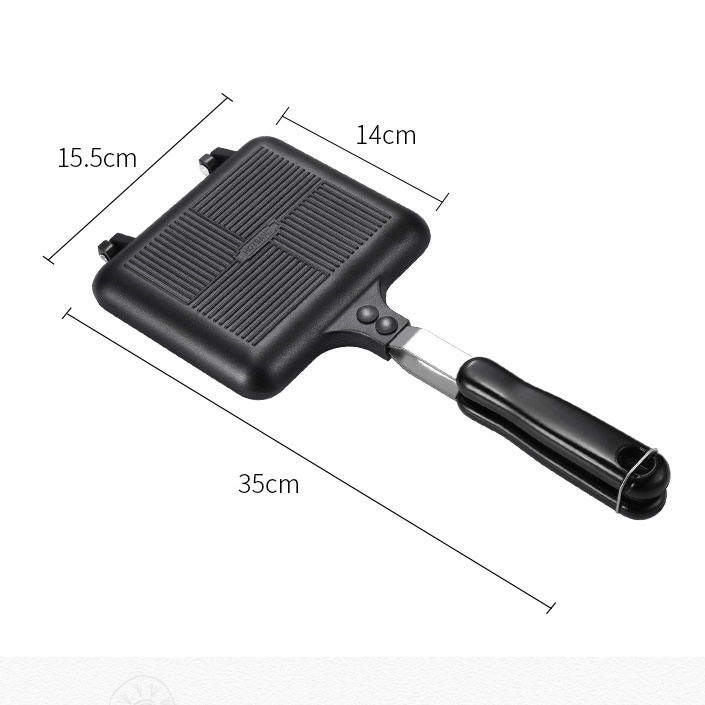 Двухсторонняя сэндвич-панель для гриля и вафель