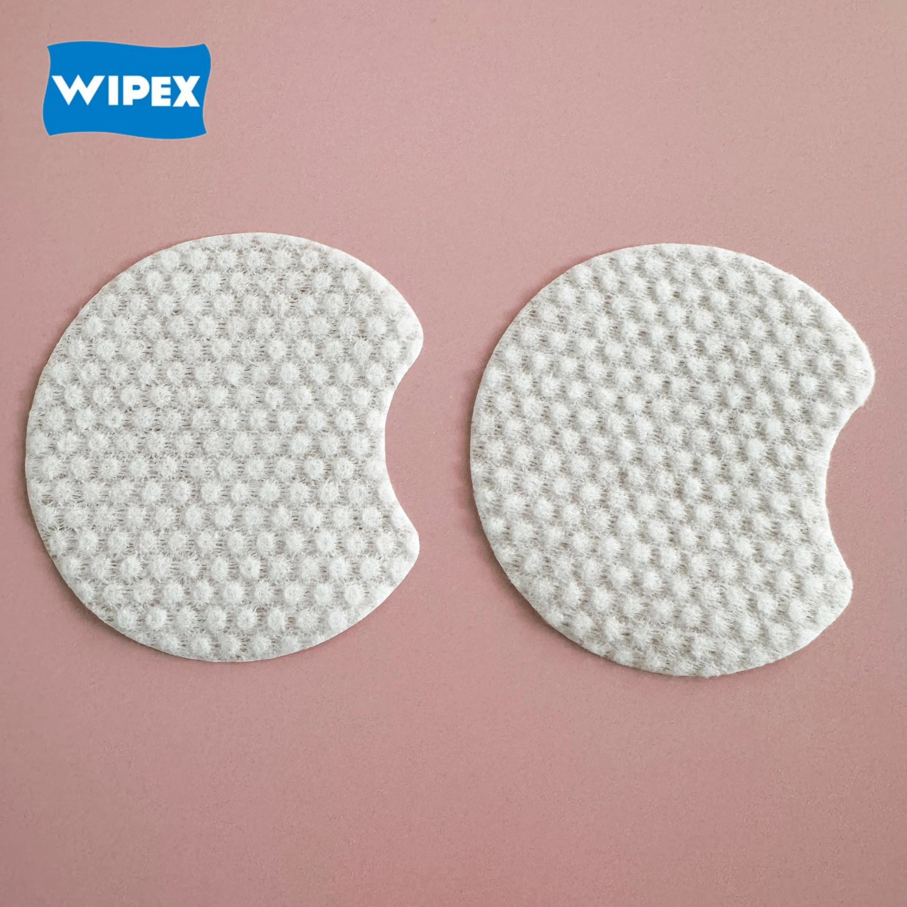 Wlpex Facial Care Round Embossed Non Woven Facial Pads Soft Cotton Rounds Lint-Free Makeup Cosmetic Pads