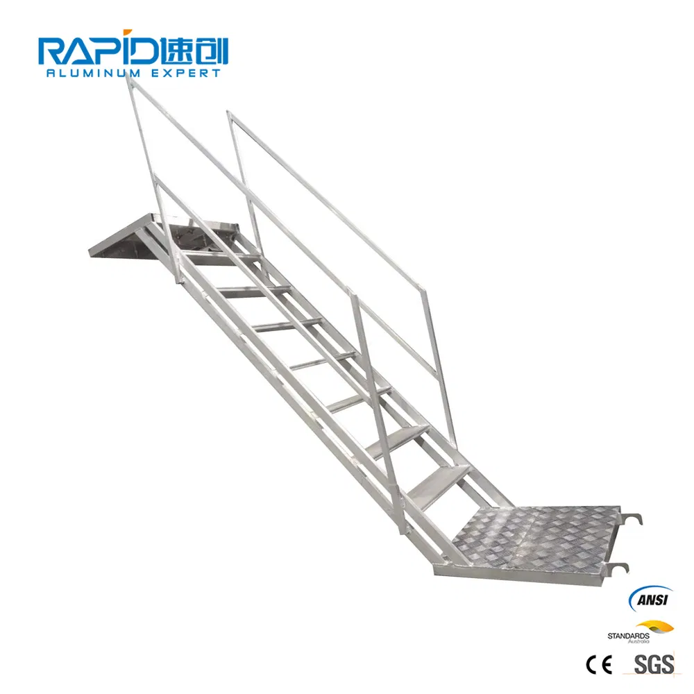 Aluminum Ringlock System Scaffold Metal Steel Ladder