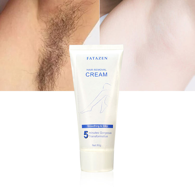 Private Label Natural Organic Herbal 5 Mins Efficiency Full Body Painless Depilatory Men Permanent Hair Removal Cream