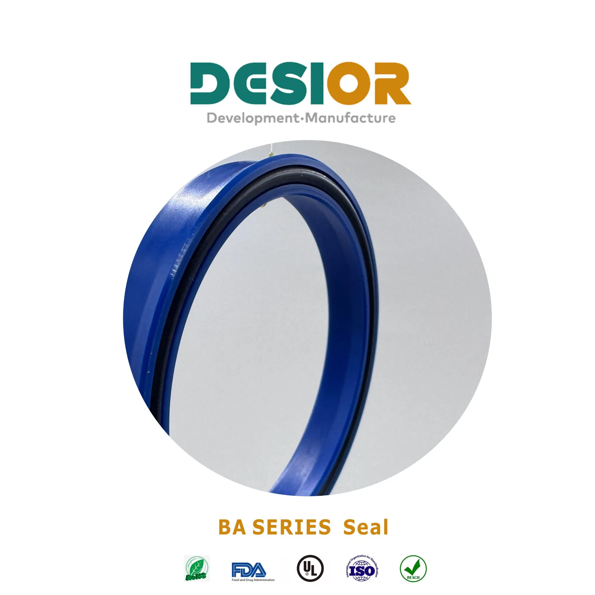 Uph Type Hydraulic Cylinder Seal Kit Durable PU Rubber Water Oil Seals Piston Rod O Ring Ba/BS/Idi/Idh/Ush