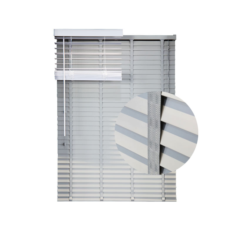 High Quality OEM China Customized Corded Faux Wood Window Blinds