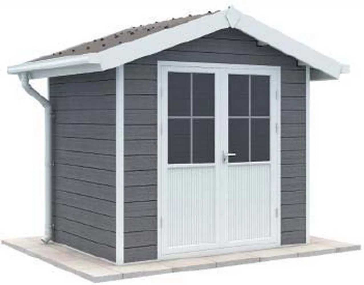 Backyard Garage Garden Roofing Shed