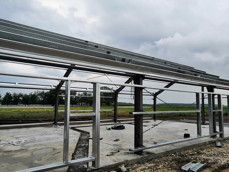 H Column Steel Construction Prefab Structural Building for Warehouse