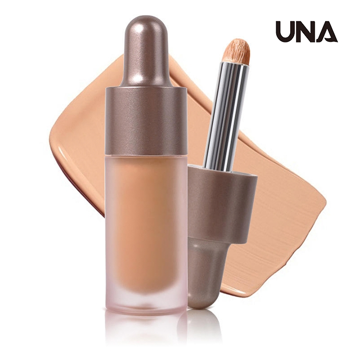 Face Circles Tear Troughs Brightening Hydrating Matte Foundation Concealer Liquid Full Coverage Concealer for Dark Skin